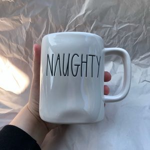 2/$30 NEW Rae Dunn Naughty/Nice mug